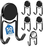 LOVIMAG Magnetic Hooks, 50lbs+ 2026 Cruise Cabin Ship Essentials Magnet Hook Heavy Duty Strong Ma...