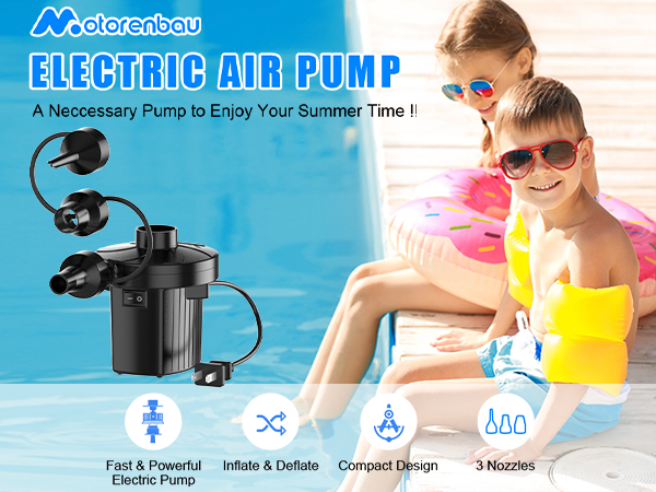Motorenbau Electric Air Pump for Inflatables