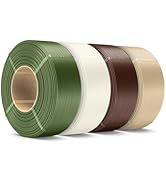 SUNLU 4KG PLA Plus Filament Refill 1.75mm, 1000g PLA+ Filament Bundle 4 Packs, 3D Printer Filamen...