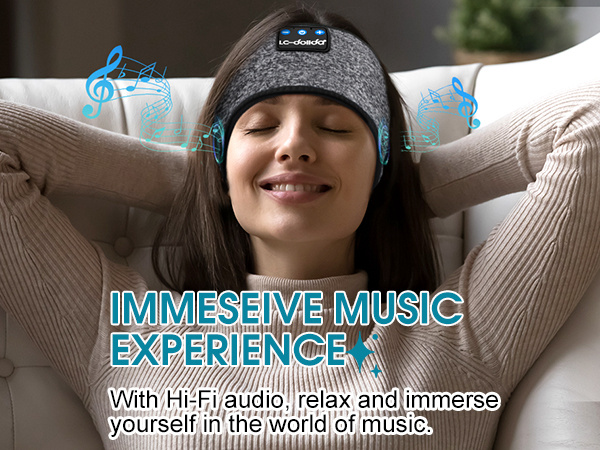sleep headphones Bluetooth headband