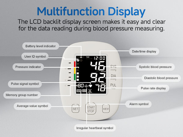 high blood pressure monitor