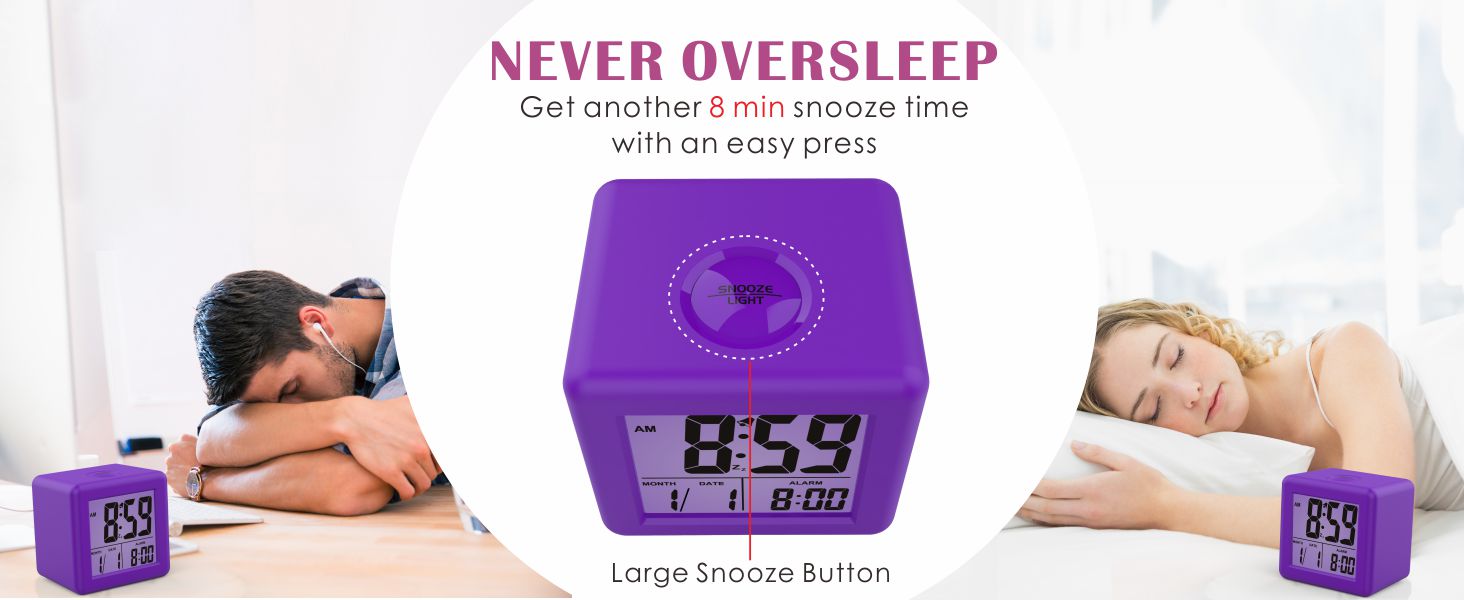 battery alarm clock