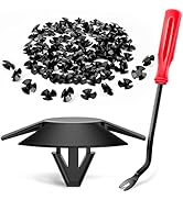 GOOACC 100Pcs Hood Insulation Retainer Clips OEM Replacement -#4878883AA, Compatible with Jeep Gr...