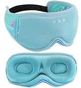 BambooCotton 3D Bluetooth Sleep Mask, LC-dolida 2025 New Sleep Headphones, Wireless Comfort, Sust...