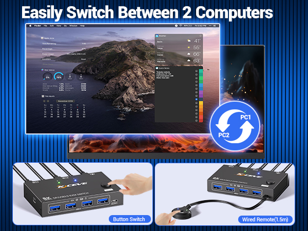 kvm switch 2 computers