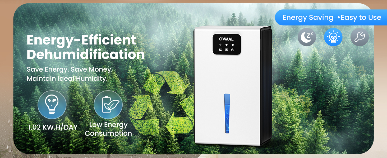 energy efficient dehumidifier
