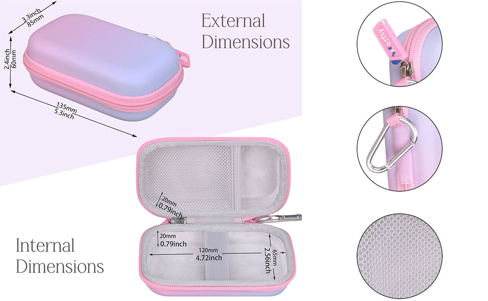 Mp3 Player Case Gradient Pink Blue