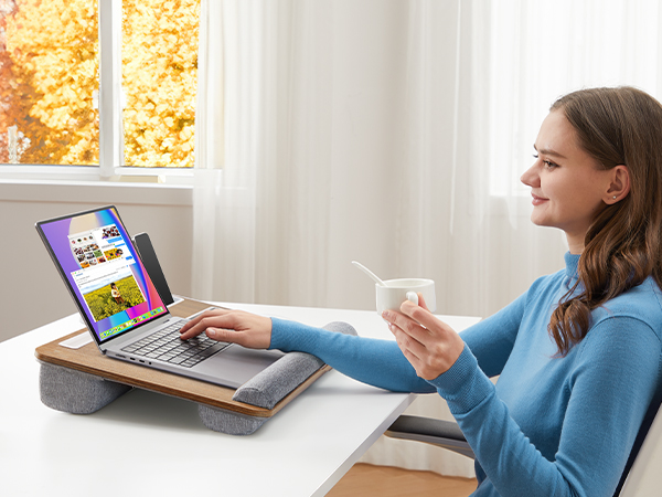 HNLD6 lap desk with cushion laptop lap desk laptop stand for bed lap desk for laptop