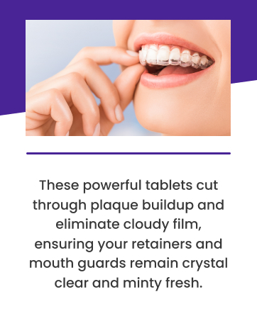 Retainer Brite Retainer Cleaning Tablets