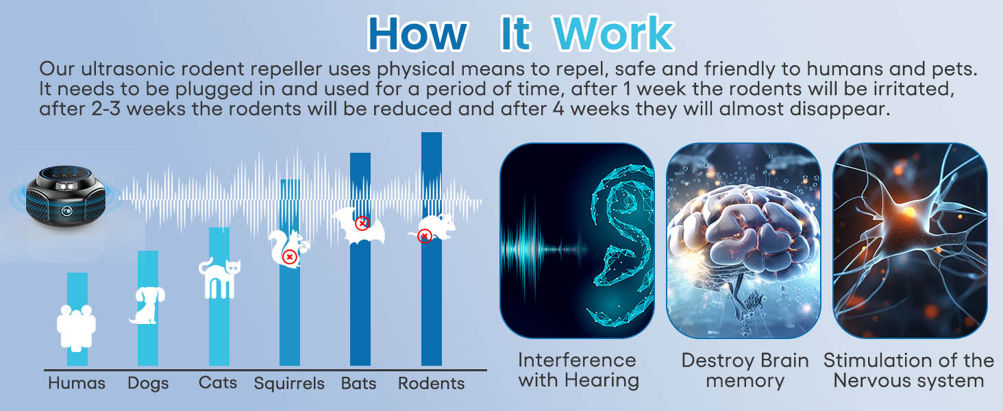 How It Work,Interference with Hearing,Destroy Brain memory,Stimulation of the Nervous system