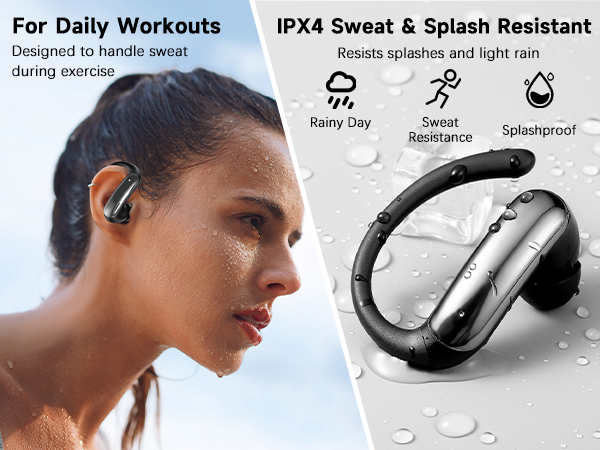 IPX4 waterproof
