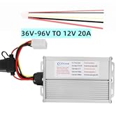 DC-DC 84V 72V 60V 48V Step-Down to 12V 20A 240W high-Power Converter Step-Down Device Suitable fo...
