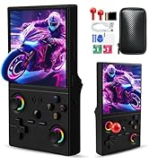 UYTGXEN XF40V Retro Handheld Game Console with 2*Detachable Long Joysticks, 4.0-Inch HD IPS Scree...