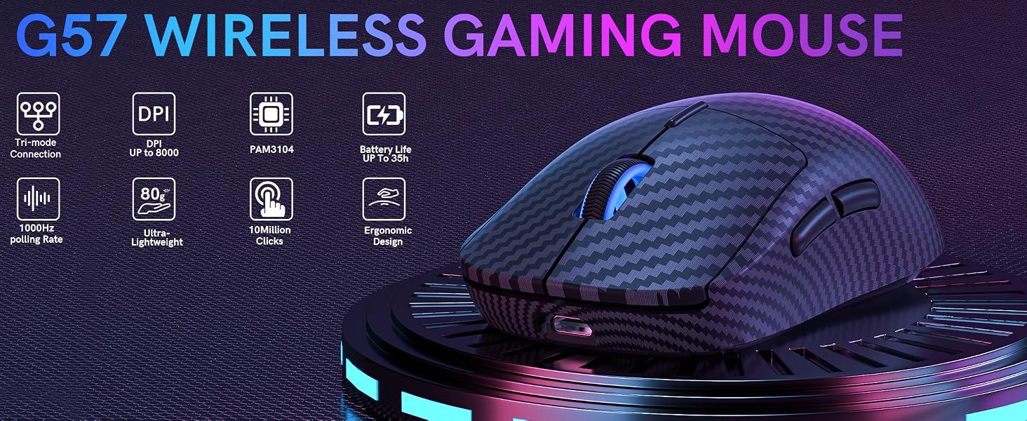 WIRELESS GAMING MOUSE