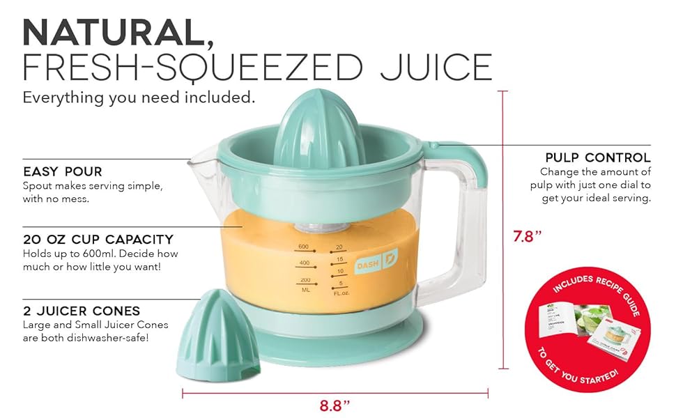 Juicer, citrus juicer, electric, juice, dressings, fresh, healthy