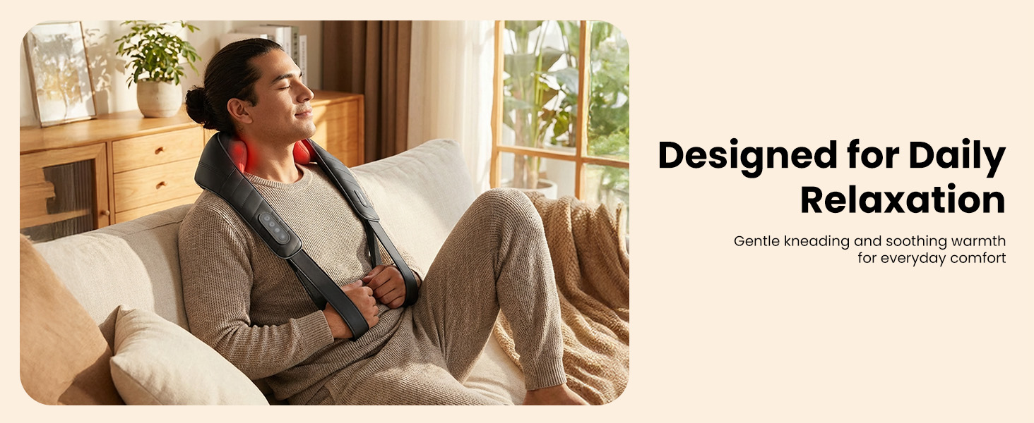 NECK MASSGAER WITH HEAT