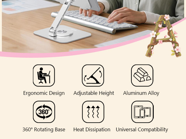 ipad stand for desk tablet holder stand i pad holder