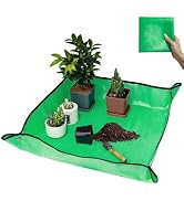 VinYankee 30" x 30" Repotting Mat for Transplanting &amp; Potting Soil Mess Control, Waterproof Plant...