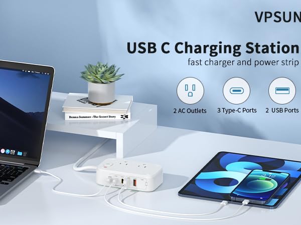 USB C Charging Station