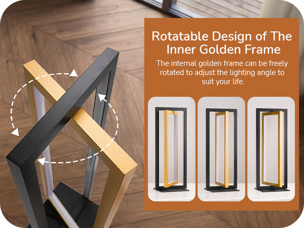 ROTATABLE LED TABLE LAMPS