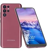 PUSOKEI 6.26in HD Screen Mobile Phone, Dual SIM Android 10 Unlock Cell Phone, RAM 4GB ROM 64GB/AI...