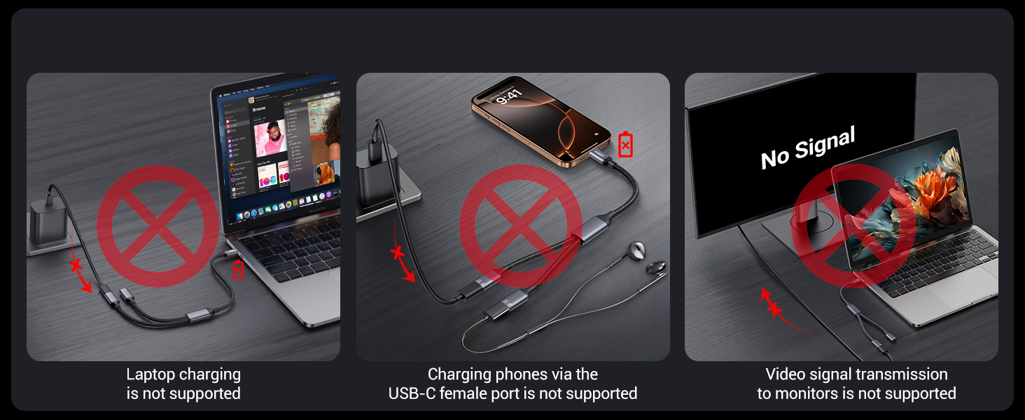 USB-C to USB-C Splitter