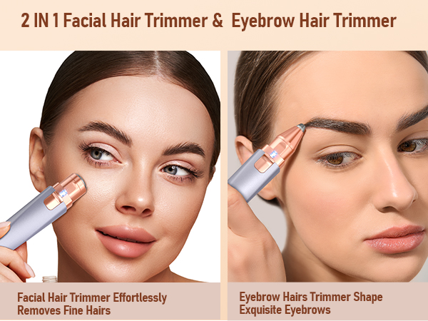 Eyebrow Trimmer Facial Hair Removal for Women
