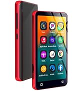 80GB MP3 Player with Bluetooth and WiFi, MP4 MP3 Player with Spotify 4" Full Touch Screen, Androi...