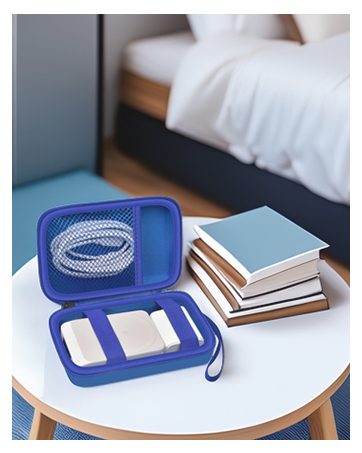 Portable case for Apple Watch Charger for MagSafe
