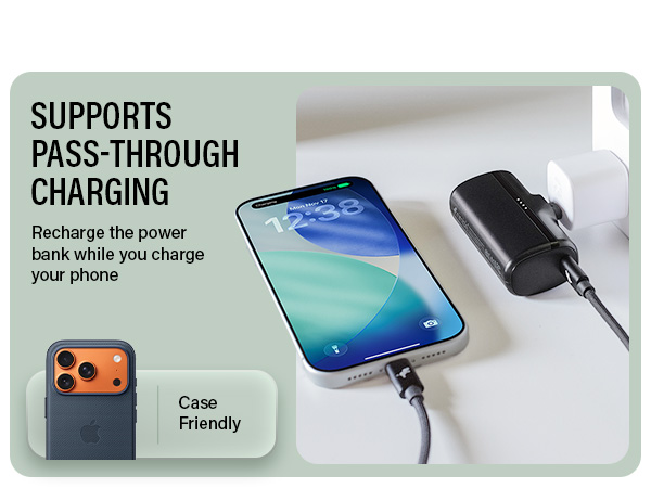 Phone Power Bank for iPhone 17/16/15/14/13 Galaxy iPad Airpods Pixel