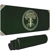 Celtic Ritual Norse Nordic Viking Vikings Goddess Wiccan Wicca Yule Gaming Keyboard Mouse Pad Mou...
