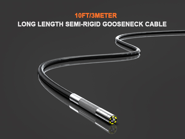 borescope camera with light