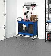 neatfreak Multipurpose Garage Organization System Rolling Storage Cart With Casters - Garage Orga...