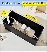 [142Pcs] Cable Management Kit with Cable Box
