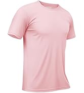 TACVASEN Mens Athletic Short Sleeve T-shirts Sun Protection Swim Shirts Dry Fit Running Workout R...