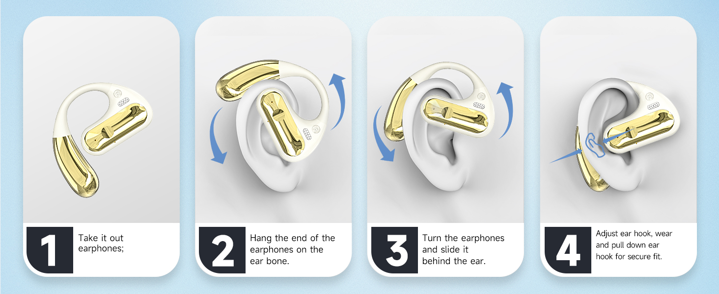 open ear bluetooth headphones