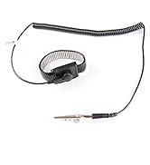 FEITA Anti Static ESD Adjustable Metal Wrist Strap - FEITA Anti-Static Wristband with 8 Feet Coil...