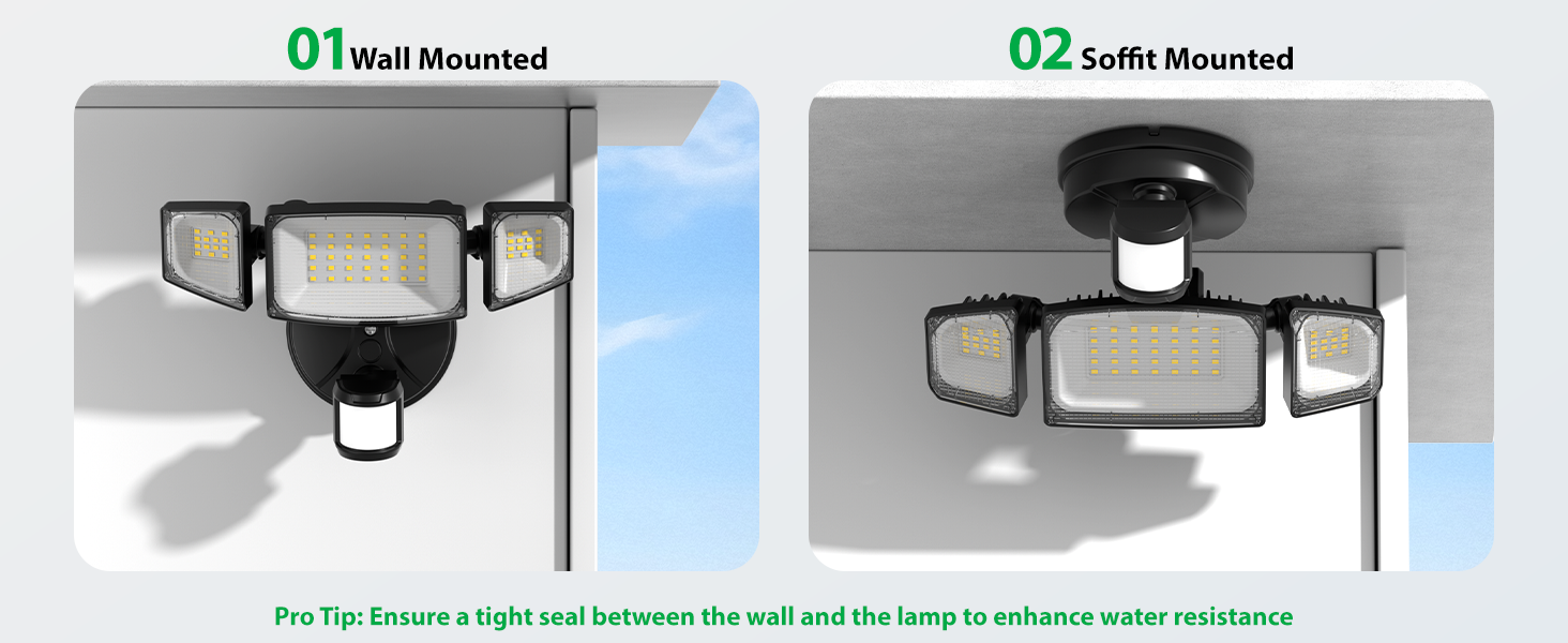 motion sensor outdoor lights
