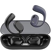 Unisex Non-in-Ear Wireless Headset – Sports Clip-On, Long-Lasting, High-Definition Sound for iOS/...