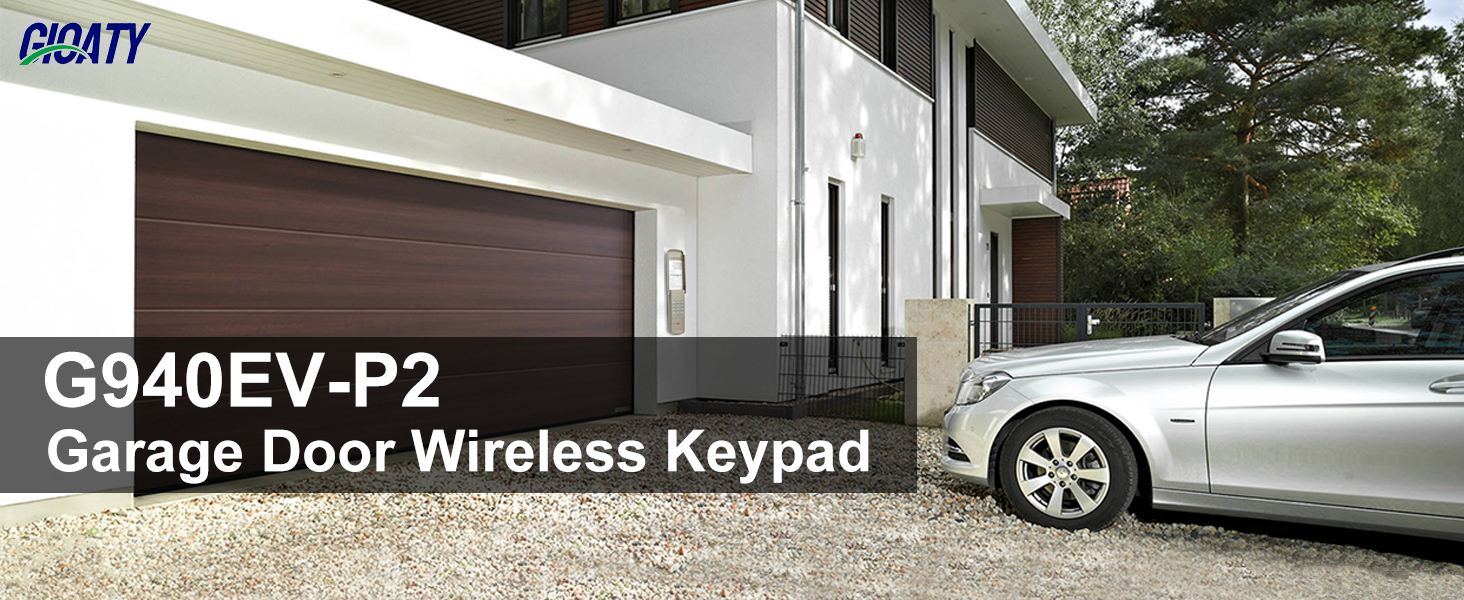 Universal Garage Door Opener Keypad for Liftmaster, Wireless Keypad877/878MAX 377/977/877/66LM