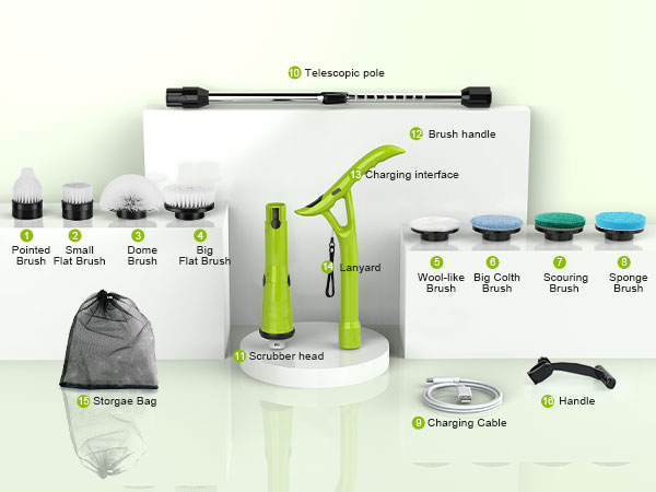 Electric Spin Scrubber