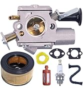Mtanlo Carburetor Tune Up Maintenance Service Gaskets Kit for Stihl MS271 MS291 MS261 MS271C MS29...