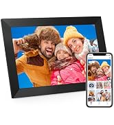 Anna Bella Digital Picture Frame 10.1 Inch IPS HD Touch Screen WiFi Smart Digital Photo Frame wit...