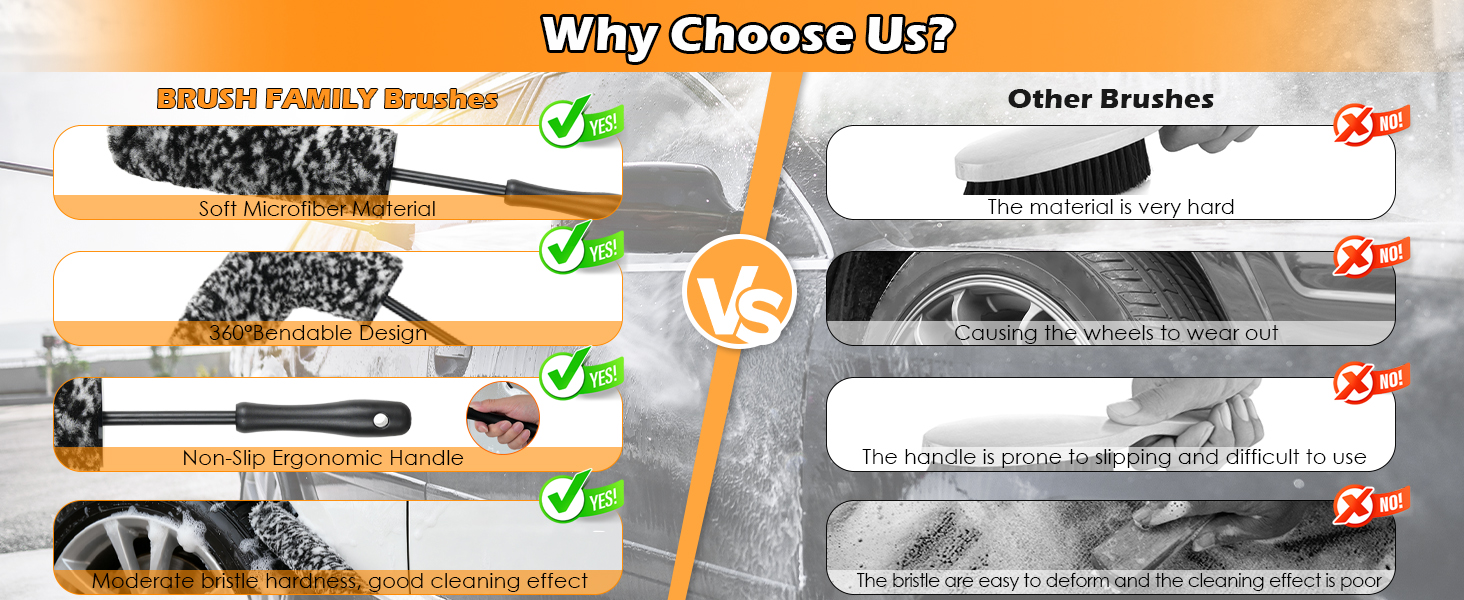 5. detailing brush set
