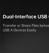 fast speed usb flash drive dual usb c and usb a usb stick