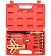 NYXOVA Harmonic Balancer Steering Wheel Puller Kit, 13pcs Steering Wheel Puller, Harmonic Balance...