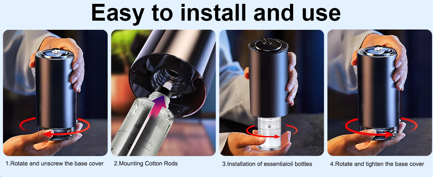 smart air freshener car refill