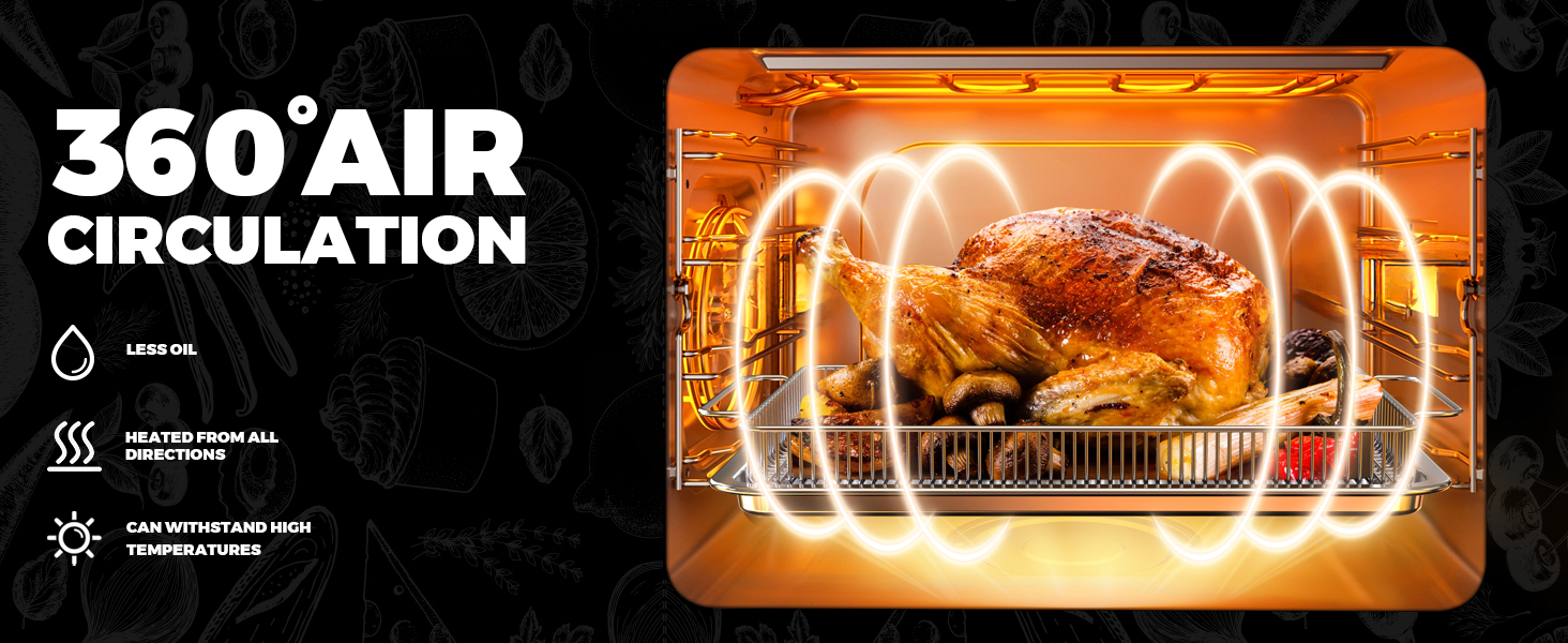 oven air fryer basket