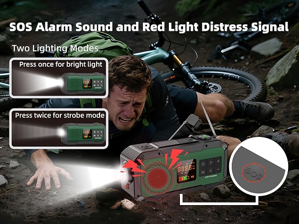 SOS Alarm + Lighting