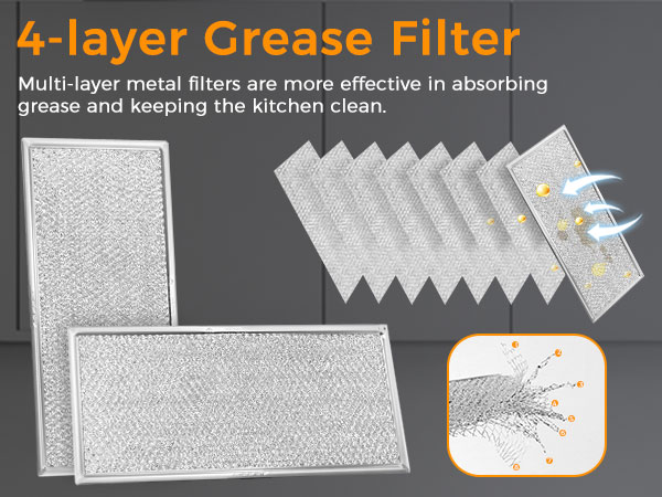 13 x 6 microwave filter fit for Am.ana, Est.ate, Jenn Air, May.tag, Whir.lpool microwaves